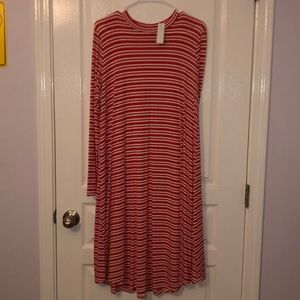 striped dress